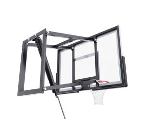 Баскетбольный щит DFC со съёмным регулятором высоты, стекло 6 мм, 110 х 70 см