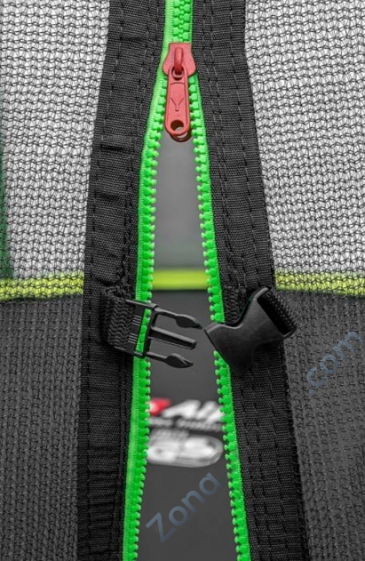 Батут Alpin 3,12 м с защитной сеткой и лестницей