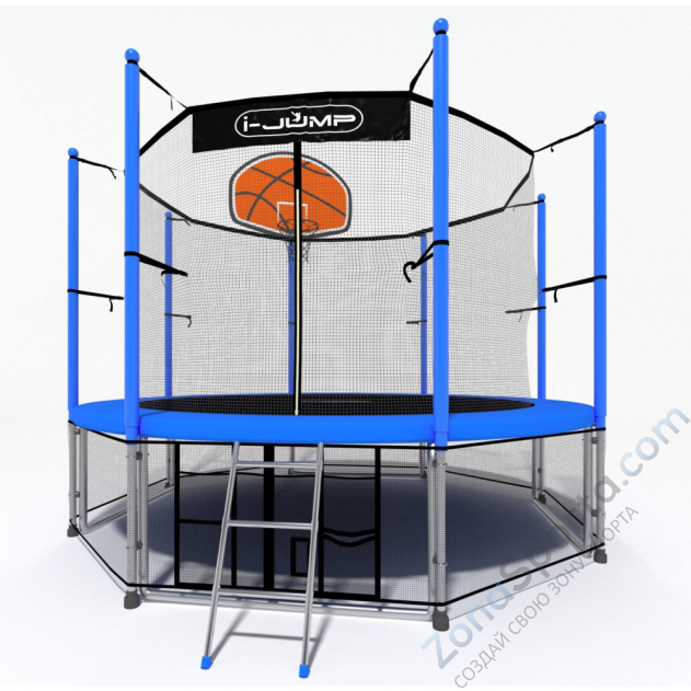 Батут i-Jump Basket 16ft blue