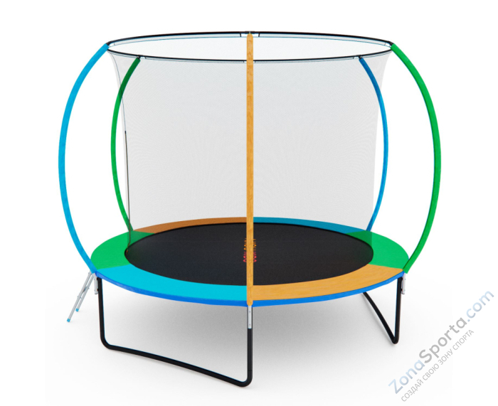 Батут с сеткой DFC A.KOU Kids 10ft с лестницей