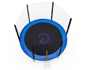 Батут с сеткой DFC Pelpo 10ft с лестницей, Blue