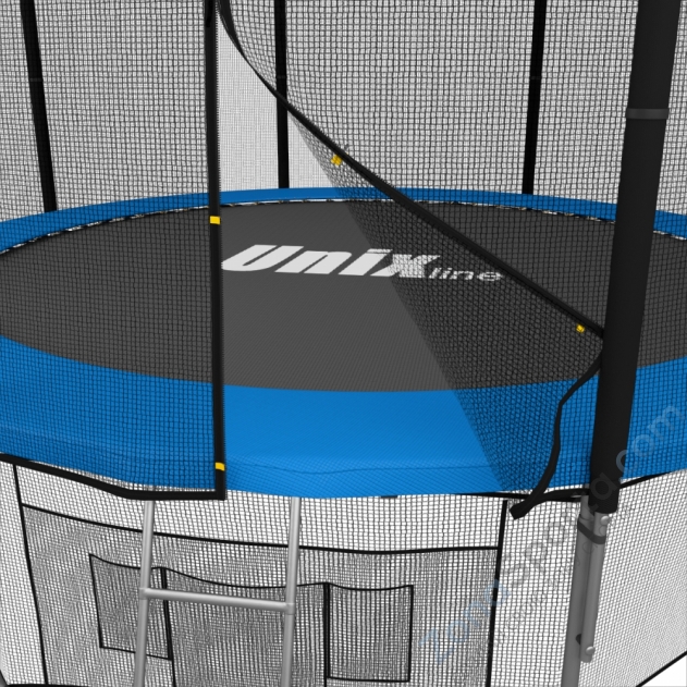 Батут Unix line 12 ft outside (Blue)