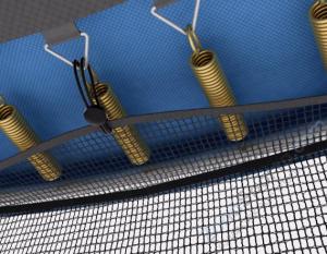 Батут Unix line 14 ft outside (Blue)