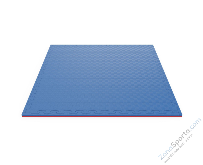 Будо-мат EVA DFC 100 x 100 см, 20 мм, цвет сине-розовый