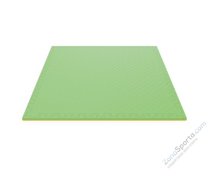 Будо-мат EVA DFC 100 x 100 см, 20 мм, цвет желто-зеленый