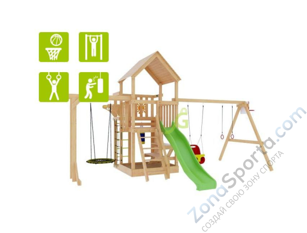 Детская площадка IgraGrad Крафт Pro 2