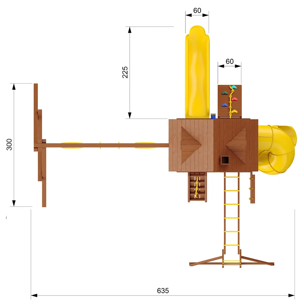 Детский игровой комплекс SunriseFort-4