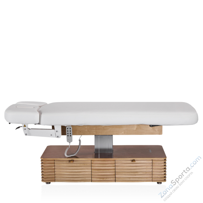 Электрический стационарный массажный стол Mizomed NESS-C Salon-Oak c электроприводом