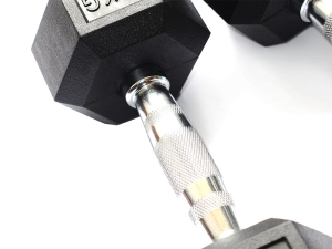 Гантель 20 кг гексагональная Original FitTools FT-HEX-20