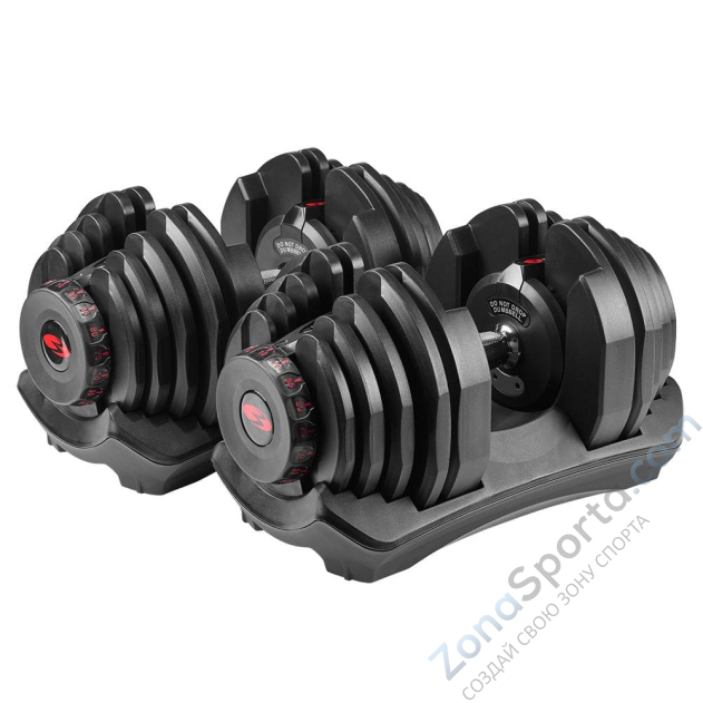 Гантель с регулировкой веса Bowflex SelectTech 1090i (4,5-40,8кг)