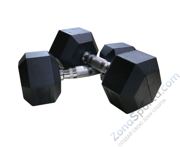 Гантели гексагональные 2 шт. по 10 кг DFC DB001-10