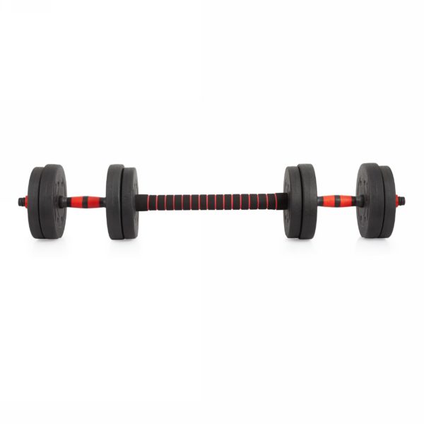 Гантели разборные с грифом, 15 кг. (2 шт. х 7,5 кг.) VictoryFit VF-DС150