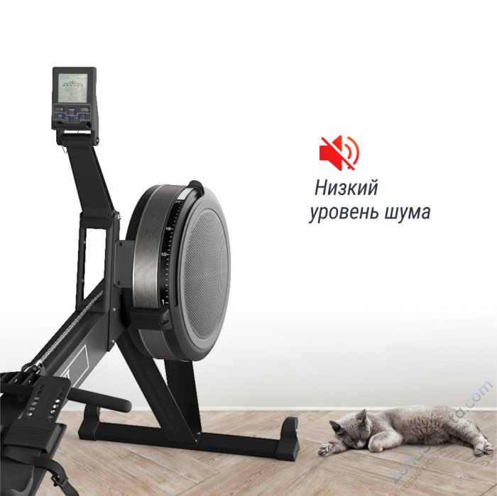 Гребной тренажер Unix Fit Pro Air Magnetic Rower-X Black