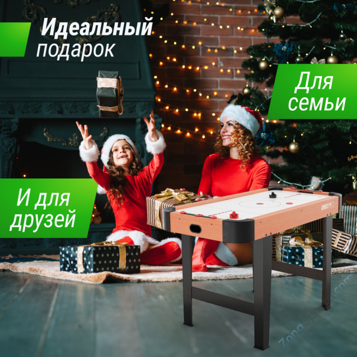 Игровой стол Unix Line Аэрохоккей (125х65 cм)