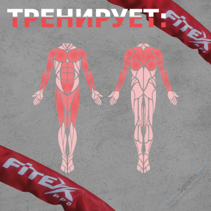 Канат для функционального тренинга Fitex FTX1379