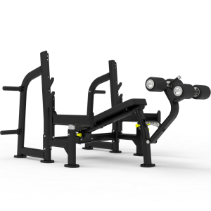 Олимпийская скамья с отрицательным наклоном для жима Impulse ITF8204