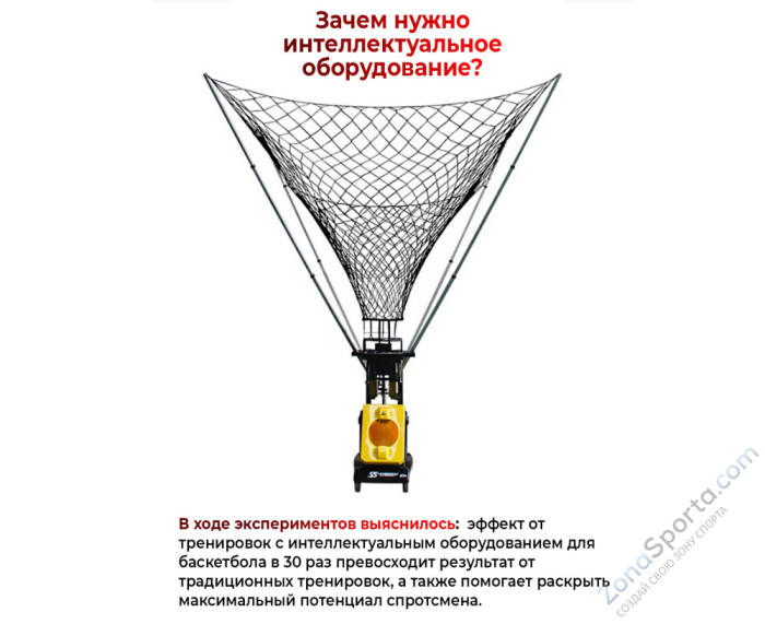 Робот баскетбольный для подачи мячей DFC RB100