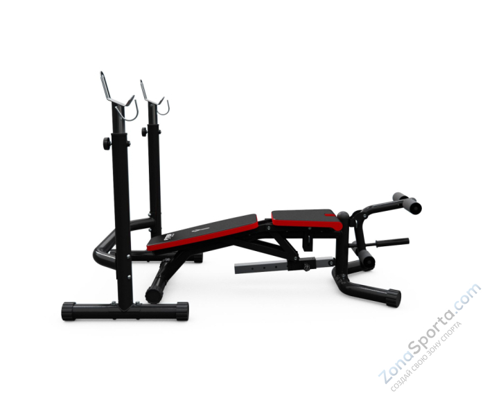 Скамья со стойками под штангу DFC Fytter BEW05R