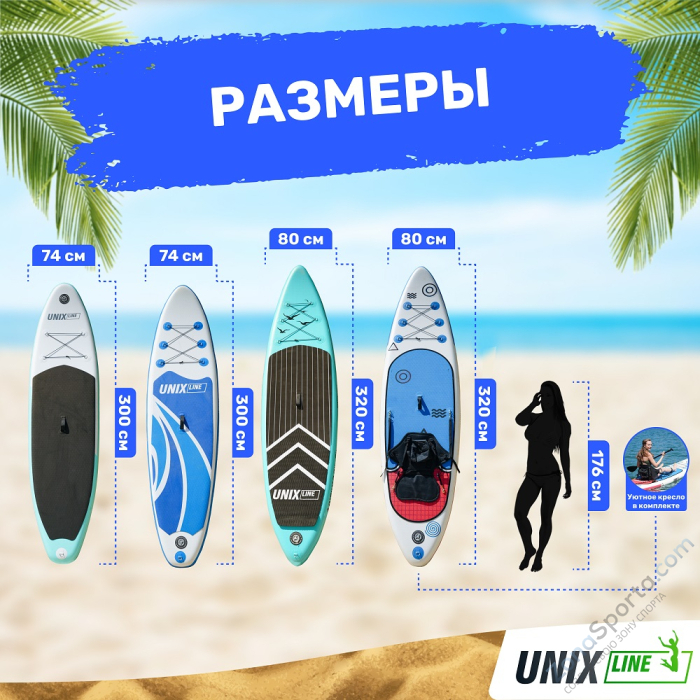 Sup-борд Unix Line Big Wave (320 cm)