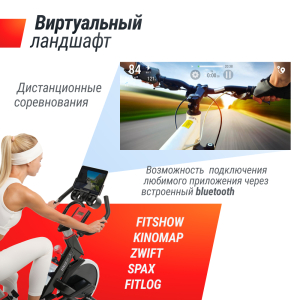 Велотренажер Спин-байк Unix Fit SB-520 Pro
