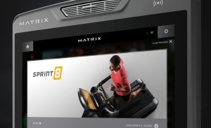 Вертикальный велоэргометр Matrix Endurance с консолью Touch Base
